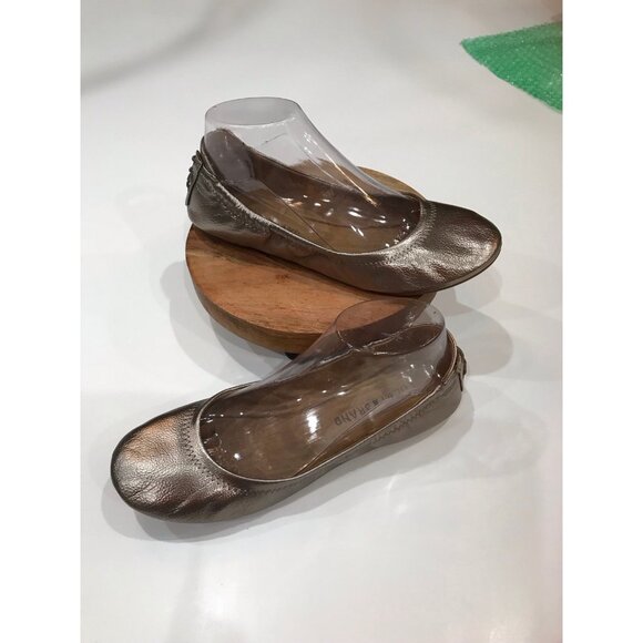 Lucky Brand LP Echo 2 Oxide Bolero Leather Ballet Flat in size 8 - Picture 1 of 8